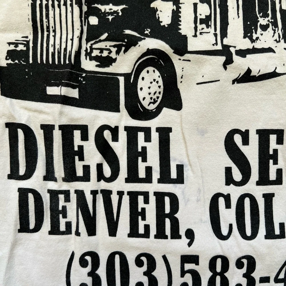Rhude Diesel Truck Service Denver, Colorado Graphic Box T-Shirt S - Picture 10 of 11